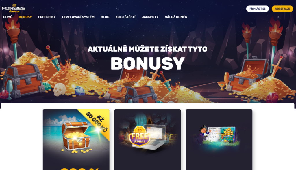 Forbes casino bonusy