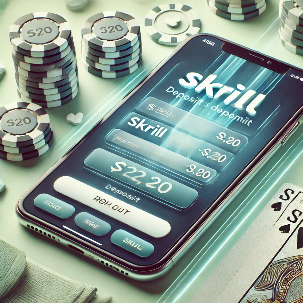 Skrill casino vklad